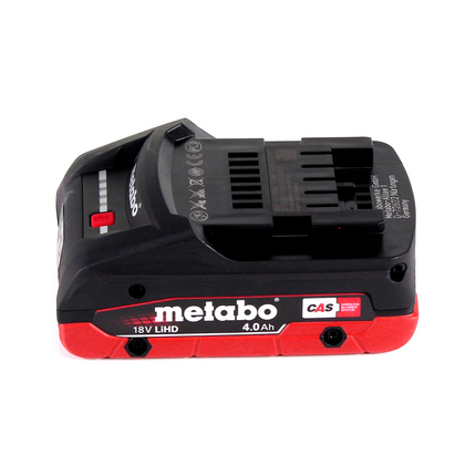 Metabo Power 160-5 18 LTX BL OF Compresseur sans fil 18 V 8,0 bar Brushless + 1x bloc batterie LiHD 4,0 Ah - sans chargeur