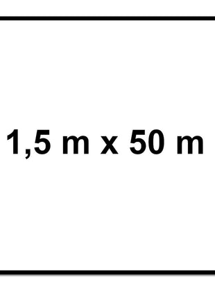 Meisterling HDi Déflecteur de vapeur respirant 1,5x50 m - Valeur SD : environ, 2 m (005100000110)