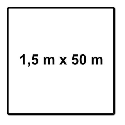 Meisterling HDi Déflecteur de vapeur respirant 1,5x50 m - Valeur SD : environ, 2 m (005100000110)