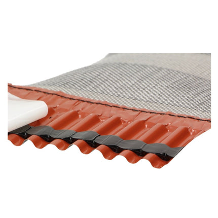 Meisterling  Rouleau d'arêtier / Closoir de faîtage 320 mm x 5 m, PET anti-UV haute performance, non-tissé - bande centrale en tissu, noir (012100000400)