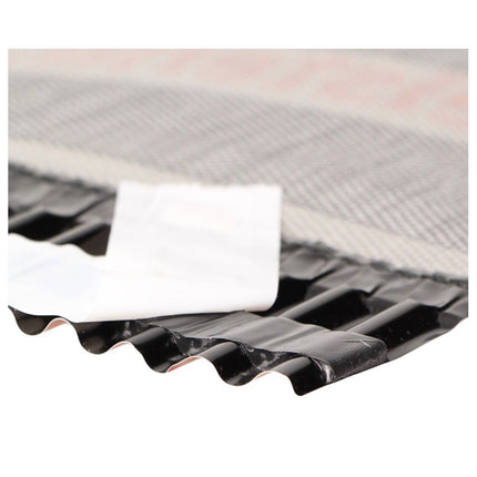 Meisterling Rouleau d'arêtier / Closoir de faîtage 320 mm x 5 m, PET anti-UV haute performance, non-tissé - bande centrale en tissu, rouge brique (012100000410)