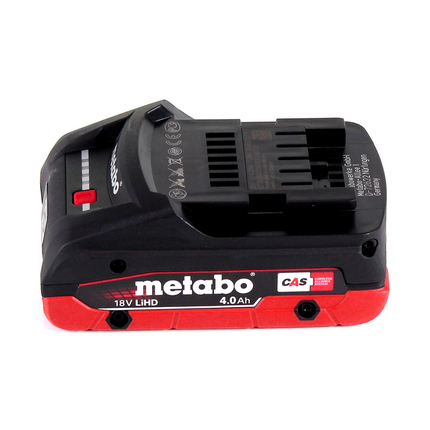 Metabo Power 160-5 18 LTX BL OF compresseur sans fil 18 V 8,0 bar sans brosse + 1x accu LiHD 4,0 Ah + chargeur