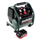 Metabo Power 160-5 18 LTX BL OF Compresseur sans fil 18 V 8,0 bar Brushless + 1x bloc batterie LiHD 5,5 Ah - sans chargeur