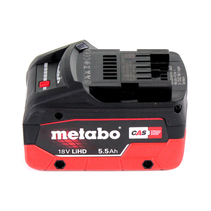 Metabo Power 160-5 18 LTX BL OF Compresseur sans fil 18 V 8,0 bar Brushless + 1x bloc batterie LiHD 5,5 Ah - sans chargeur