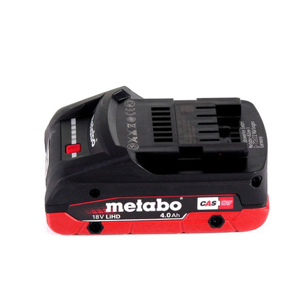 Perceuse à percussion sur batterie Metabo SBE 18 LTX 18 V 24 Nm + 1x batterie LiHD 4,0 Ah + MetaLoc - sans chargeur