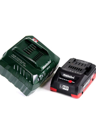 Perceuse à percussion sur batterie Metabo SBE 18 LTX 18 V 24 Nm + 1 batterie LiHD 4,0 Ah + chargeur + MetaLoc