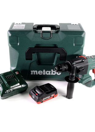 Perceuse à percussion sur batterie Metabo SBE 18 LTX 18 V 24 Nm + 1 batterie LiHD 4,0 Ah + chargeur + MetaLoc