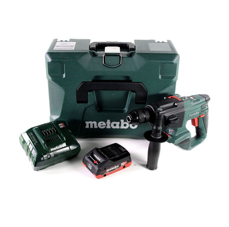 Perceuse à percussion sur batterie Metabo SBE 18 LTX 18 V 24 Nm + 1 batterie LiHD 4,0 Ah + chargeur + MetaLoc