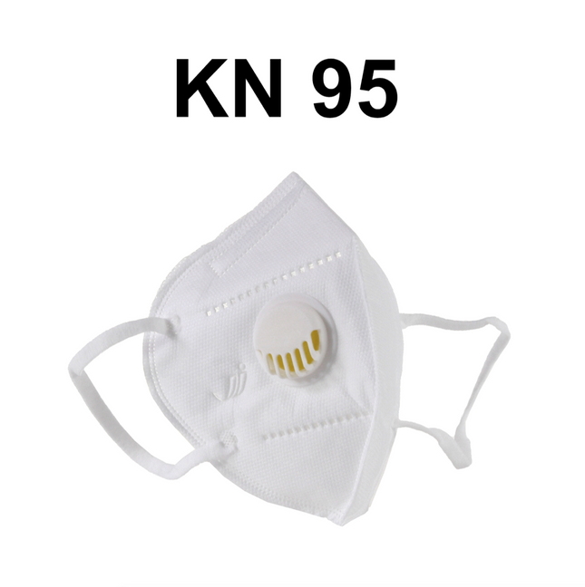 5x masque facial KN95 protection respiratoire avec masque filtrant 95 % de performance de filtre comparable à FPP2