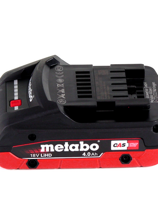 Metabo R 12-18 DAB+ BT radio de chantier sur batterie 12-18 V DAB+ + 1x batterie LiHD 4,0 Ah - sans chargeur