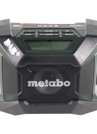 Metabo R 12-18 DAB+ BT radio de chantier sur batterie 12-18 V DAB+ + 1x batterie LiHD 4,0 Ah - sans chargeur