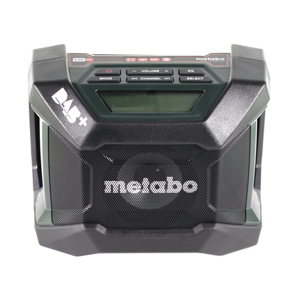 Metabo R 12-18 DAB+ BT radio de chantier à batterie 12-18 V DAB+ + 2x batterie LiHD 4,0 Ah + chargeur