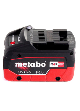 Perceuse à percussion sur batterie Metabo SBE 18 LTX 18 V 24 Nm + 1x batterie LiHD 8,0 Ah + MetaLoc - sans chargeur