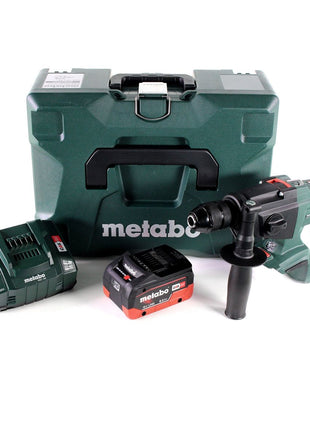 Taladro percutor a batería Metabo SBE 18 LTX 18 V 24 Nm + 1x batería LiHD 8,0 Ah + cargador + MetaLoc