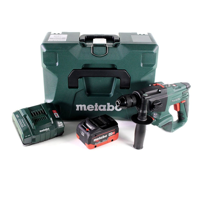 Perceuse à percussion sur batterie Metabo SBE 18 LTX 18 V 24 Nm + 1 batterie LiHD 8,0 Ah + chargeur + MetaLoc