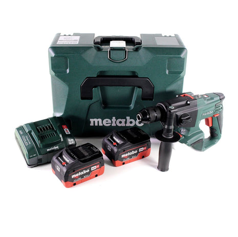 Metabo SBE 18 LTX Akku Schlagbohrmaschine 18 V 24 Nm + 2x LiHD Akku 8,0 Ah + Ladegerät + MetaLoc