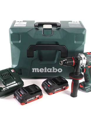 Perceuse à percussion sans fil Metabo SB 18 LTX Impuls 18 V 110 Nm + 2x batterie LiHD 4,0 Ah + chargeur + MetaLoc