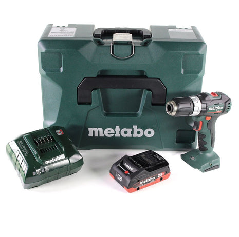 Perceuse à percussion sans fil Metabo SB 18 L BL 18 V 60 Nm sans balais + 1 batterie LiHD 4,0 Ah + chargeur + MetaLoc