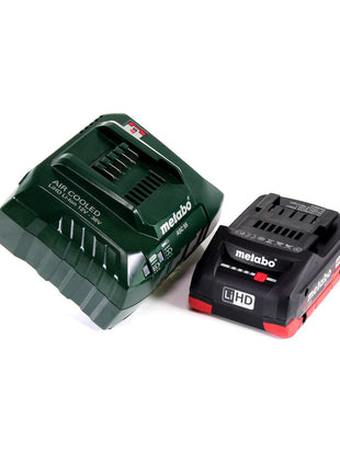 Metabo BS 18 LTX-3 BL QI perceuse-visseuse sans fil 18 V 120 Nm sans balais + 1 batterie LiHD 4,0 Ah + chargeur + MetaLoc