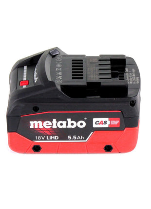 Metabo BS 18 LTX-3 BL QI perceuse-visseuse sans fil 18 V 120 Nm sans balais + 1x batterie LiHD 5,5 Ah + MetaLoc - sans chargeur