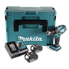 Perceuse à percussion sans fil Makita DHP 456 RMJ 18 V 50 Nm + Makpac + 2x batterie 4,0 Ah + chargeur