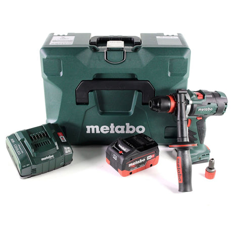 Metabo BS 18 LTX-3 BL QI perceuse-visseuse sans fil 18 V 120 Nm sans balais + 1 batterie LiHD 5,5 Ah + chargeur + MetaLoc