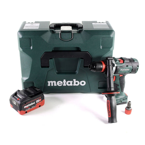 Metabo BS 18 LTX-3 BL QI taladro atornillador a batería 18 V 120 Nm sin escobillas + 1x batería LiHD 8,0 Ah + MetaLoc - sin cargador