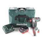 Perceuse à percussion sans fil Metabo SB 18 LTX-3 BL QI 18 V 120 Nm sans balais + 1 batterie LiHD 8,0 Ah + chargeur + métaBOX
