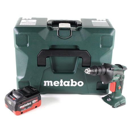 Visseuse à cloison sèche sans fil Metabo SE 18 LTX 4000 18 V 7 Nm 1/4" + 1x batterie LiHD 8,0 Ah + MetaLoc - sans chargeur