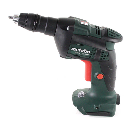 Visseuse à cloison sèche sans fil Metabo SE 18 LTX 4000 18 V 7 Nm 1/4" + 1 batterie LiHD 8,0 Ah + chargeur + MetaLoc