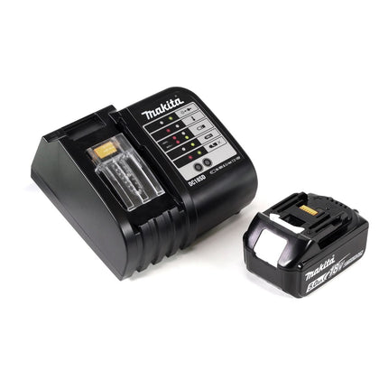 Makita DHP 482 STTK perceuse à percussion sans fil 18 V 62 Nm + 1 batterie 5,0 Ah + chargeur + jeu d'accessoires 101 pièces + mallette