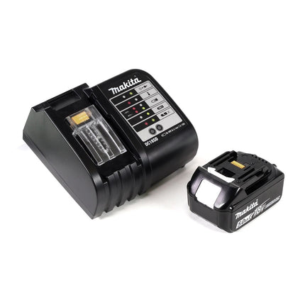 Makita DHP 485 STTK perceuse à percussion sans fil 18 V 50 Nm sans balais + 1 batterie 5,0 Ah + chargeur + jeu d'accessoires 101 pièces + mallette