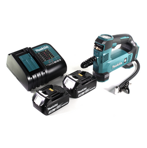 Makita DMP 180 SF Compresseur sans fil 18 V 8,3 bar + 2x Batteries 3,0 Ah + Chargeur