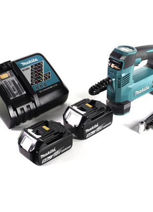 Makita DMP 180 RT Akku Kompressor 18 V 8,3 bar + 2x Akku 5,0 Ah + Ladegerät - Toolbrothers