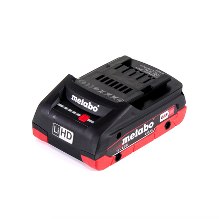 Lime à bande sur batterie Metabo BF 18 LTX 90 18 V 90 mm + 1x batterie LiHD 4,0 Ah - sans chargeur
