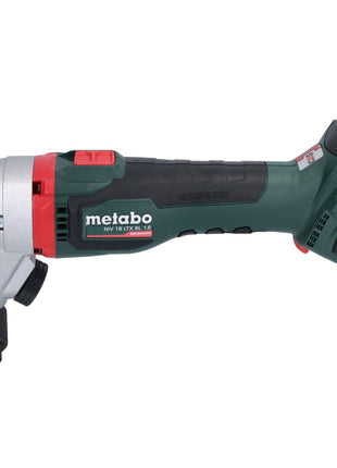 Metabo NIV 18 LTX BL Grignoteuse sans fil 18 V brushless + 1x Batterie LiHD 4.0 Ah + metaBOX - sans chargeur