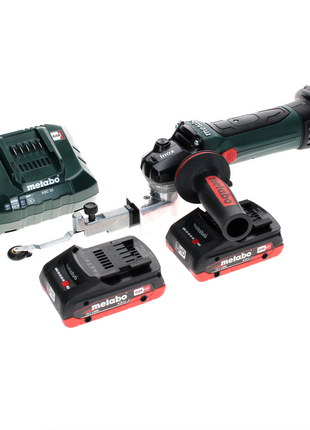 Metabo BF 18 LTX 90 Akku Bandfeile 18 V 90 mm + 2x LiHD Akku 4,0 Ah + Ladegerät