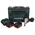 Metabo NIV 18 LTX BL Grignoteuse sans fil 18 V brushless + 2x Batteries LiHD 5,5 Ah + Chargeur + metaBOX