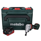 Metabo NIV 18 LTX BL 1.6 Grignoteuse sans fil 18 V brushless + 1x Batterie LiHD 8.0 Ah + Coffret metaBOX - sans chargeur