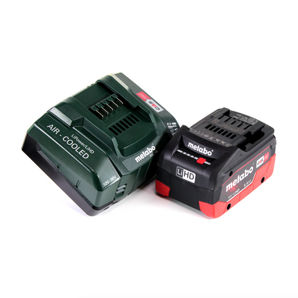 Lime à batterie Metabo BF 18 LTX 90 18 V 90 mm + 1 batterie LiHD 5,0 Ah + chargeur