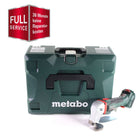 Metabo SCV 18 LTX BL 1.6 Cisaille à tôle sans fil 18 V Brushless Solo  + Coffret MetaLoc - sans batterie sans chargeur- Full Service - GRATUIT 3 ans de protestion complète (601615840)