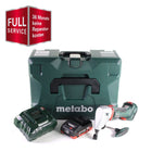 Metabo NIV 18 LTX BL 1.6 Grignoteuse sans fil 18 V brushless (GRATUIT 3 ans de service complet protection complète) + 1x Batterie LiHD 4.0 Ah + Chargeur + MetaLoc