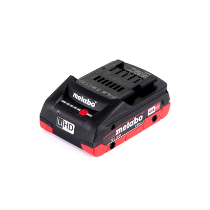 Metabo KHA 18 LTX BL 24 Marteau combiné à batterie Quick 18 V 2,2 J SDS-plus brushless + 1x batterie LiHD 4,0 Ah + MetaLoc - sans chargeur