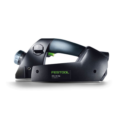 Festool EHL 65 EQ-Plus Einhandhobel 720 W 65 mm Hobelbreite ( 576601 ) + 2x FSZ 120 Schraubzwingen + HW 65 Spiralmesser + systainer - Toolbrothers