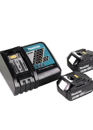 Makita DCO 180 RG1J Coupeuse Rotative Sans Fil 18 V + 2x Batteries 6,0 Ah + Chargeur + Coffret Makpac