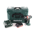 Perceuse-visseuse sans fil Metabo BS 18 L BL Q 18 V 60 Nm sans balais + MetaLoc + 1 batterie LiHD 4,0 Ah + chargeur