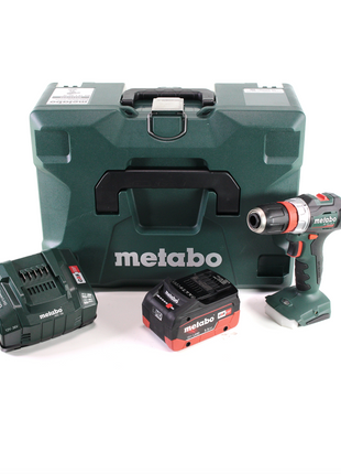 Perceuse-visseuse sans fil Metabo BS 18 L BL Q 18 V 60 Nm sans balais + MetaLoc + 1 batterie LiHD 5,5 Ah + chargeur