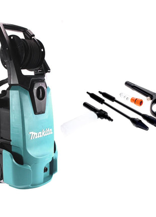 Limpiadora de alta presión Makita HW 1300 1800 vatios 130 bar aislamiento protector IPX5