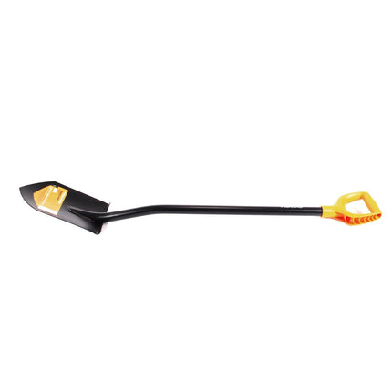 Fiskars Solid Bêche de jardinage pointue, poignée ergonomique avec bande de roulement  (131413)