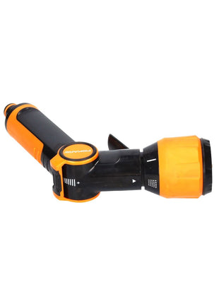 Pistola pulverizadora Fiskars Multi (1023665) cabezal de boquilla giratoria mango de agarre suave